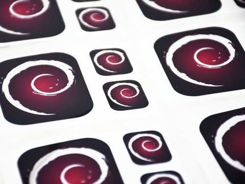 Linux Stickers Emblems Badge Logo Linux Decal Distro Mirrored Finish 3 Pack - Picture 9 of 45