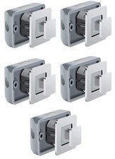 Cabinet Latch Lock Keyless Push Button Drawer Knob RV Camper Yacht 5 Pieces