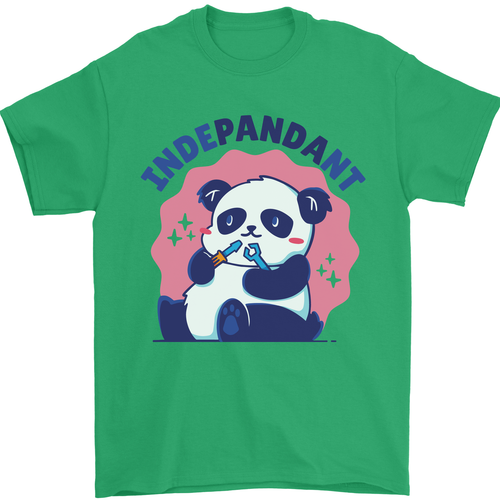 Indepandant Divertido Independent Oso Panda Hombre Camiseta 100% Algodón - Imagen 54 de 103