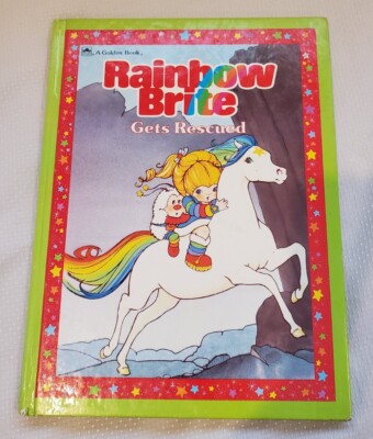 Rainbow Brite and the Color Thieves Book - A Golden Book 1984