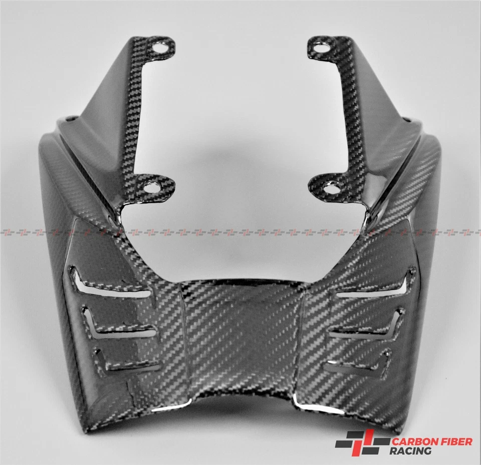 Крышка выхлопной системы 2006–2012 Triumph Daytona 675 — 100% углеродное волокно - Изображение 3 из 4