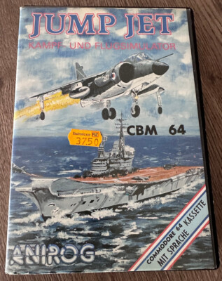 JUMP JET ( Anirog ) - Commodore C64 / C128 Spiel auf CASSETTE