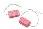 2x Vintage Mica / Glimmer-Kondensator Micamold Serie CM15, 470 pF / 500 V, NOS
