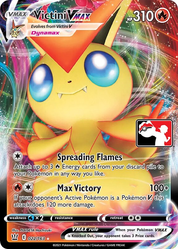 Victini VMAX 022/163 Prize Pack Series Cards - 1 of 1