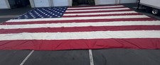 VTG RARE 50 STAR UNITED STATES DURA-LITE 100% NYLON 30X50โ MADE IN USA FLAG****