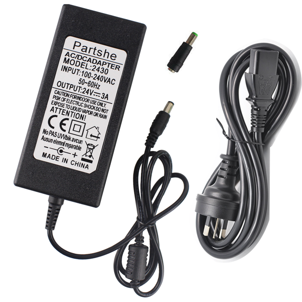 AC/DC Adapter for Zebra ZP450 ZP550 ZD500 HC100 Printer Power Supply