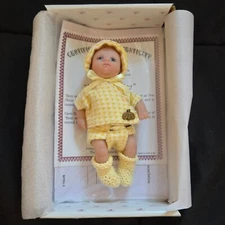 Ashton Drake Miniature Doll 4.5 in. "Busy as a Bee" Original Box & COA