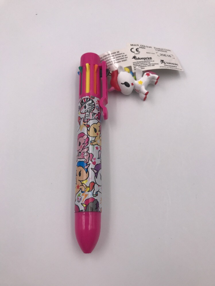 Tokidoki Multi-Color Pen With Stellina Charm (C4) | eBay