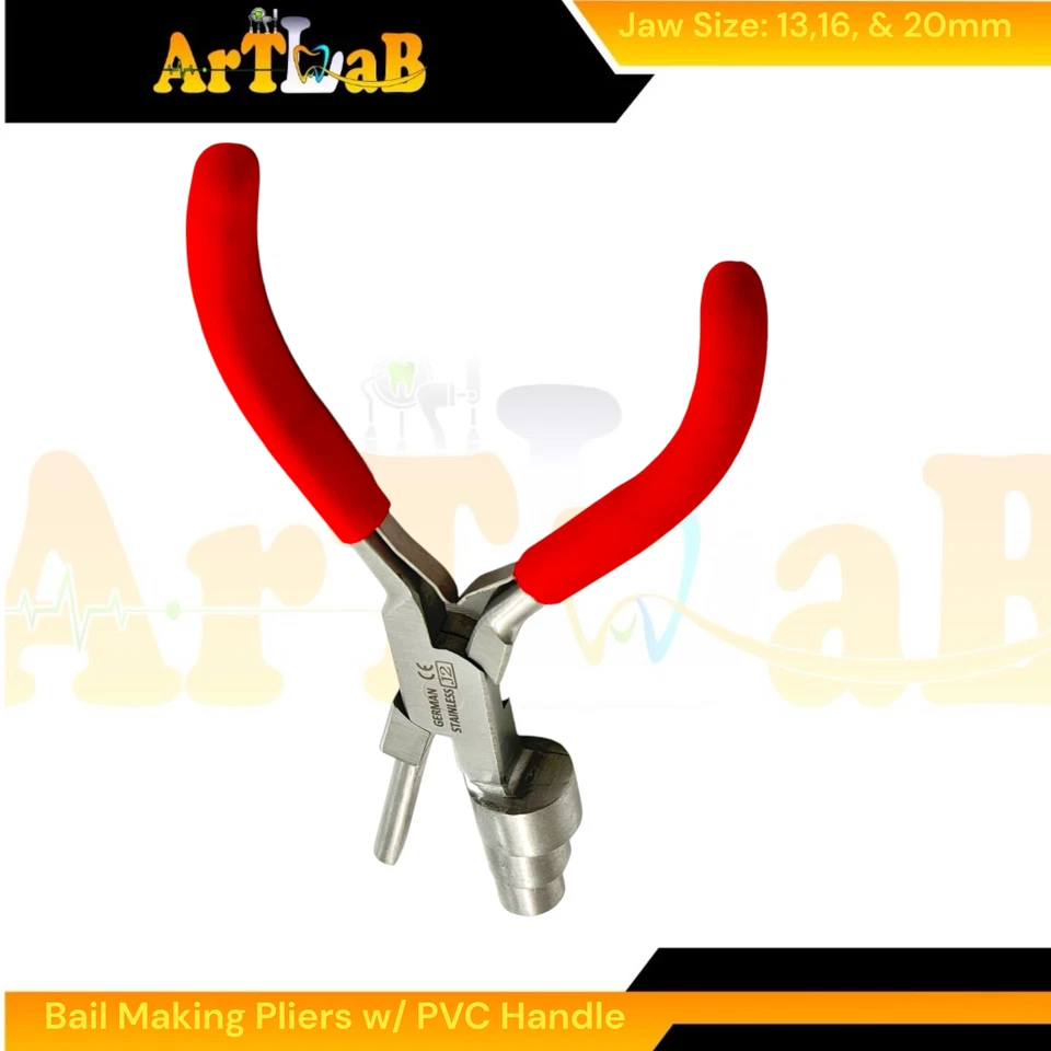 Alicates para doblar alambre de fianza y bucle - Fabricación de aros de joyería, ganchos para orejas, anillos para saltar Foto 3 de 4