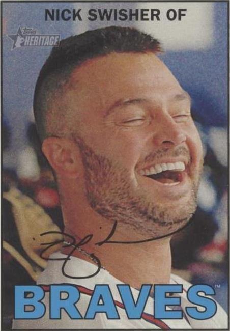 2016 Topps Heritage - Nick Swisher #135 - 1 of 1
