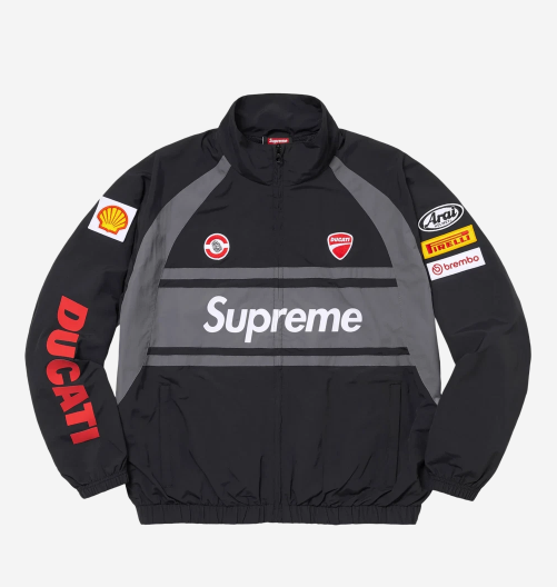 Supreme x Ducati Track Jacket Black - 24SS | eBay Supreme x Ducati Track Jacket Black - 24SS | eBay