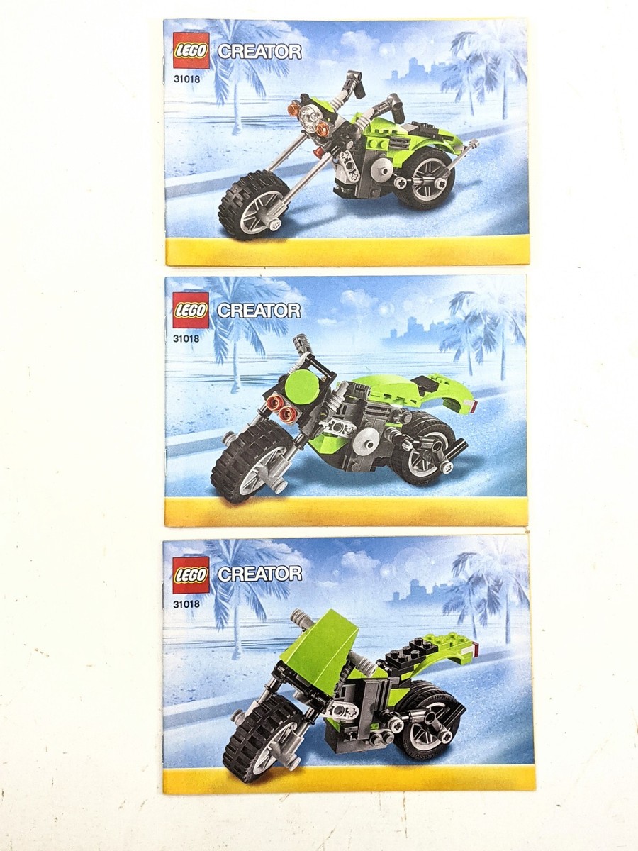 LEGO Creator 3-in-1 31018 Highway Cruiser - 100% Complete woth