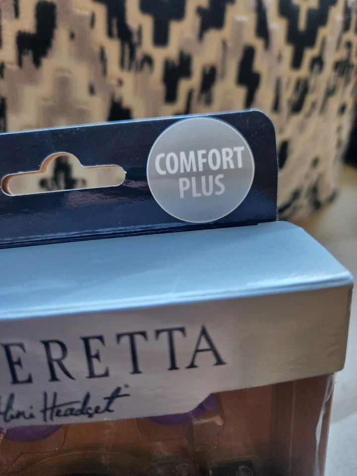 Mini Auriculares Beretta Comfort Plus SNR 32 dB Protección Tapones para los oídos Púrpura Con Estuche Foto 4 de 4