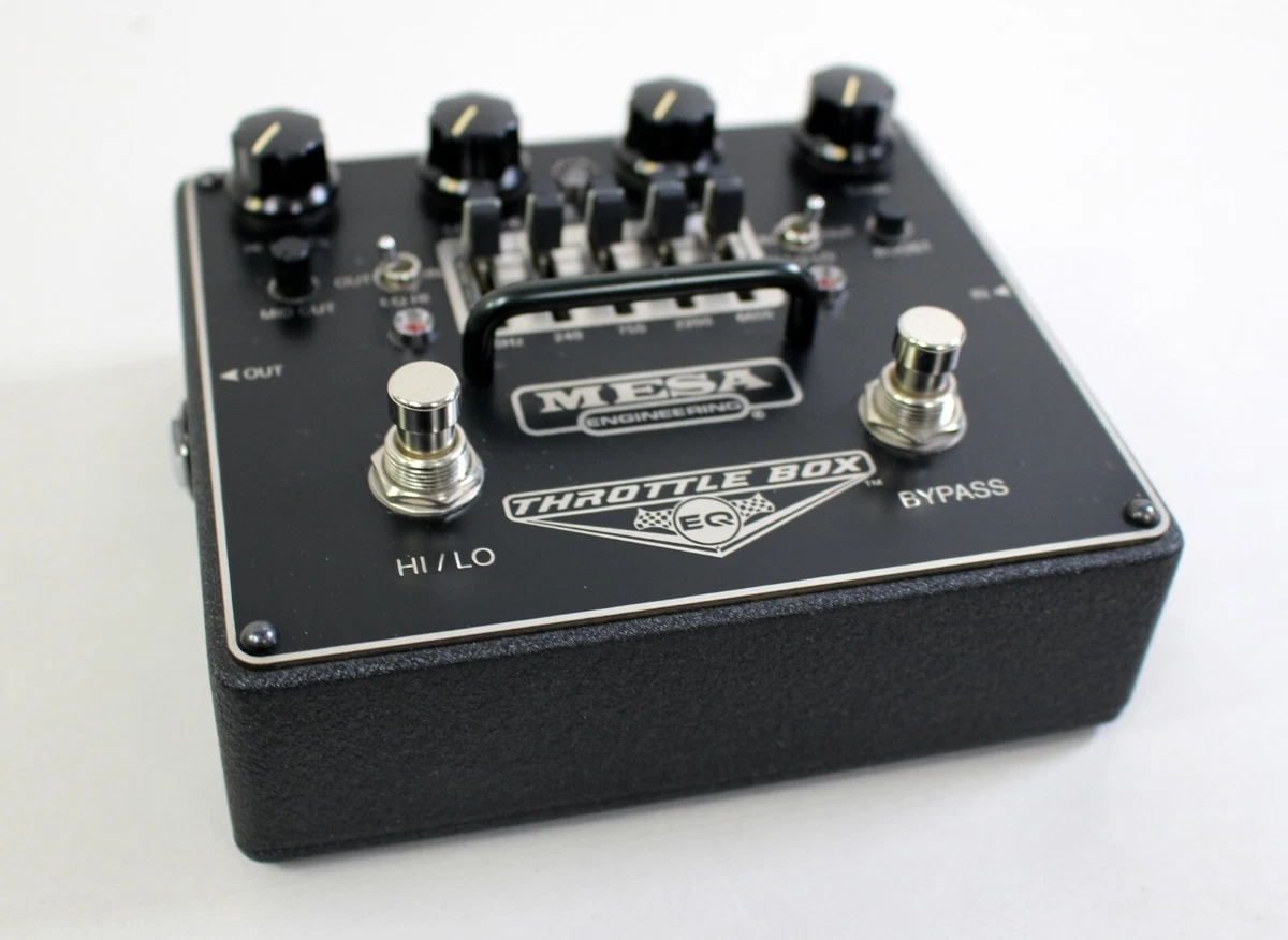 Mesa Boogie Throttle Box EQ 5-Band Graphic EQ Pedal w/ Original Box - EXCELLENT!