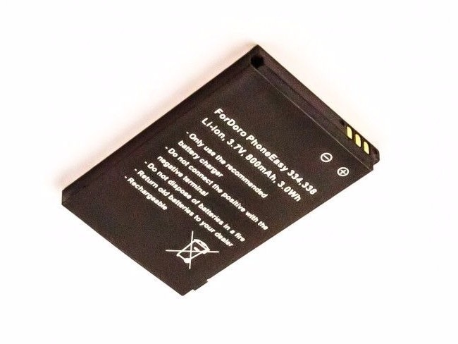 Batteria Di Ricambio Per Doro PhoneEasy 505 - Li-Ion 3,7V 800mAh - Compatibile E Sicura