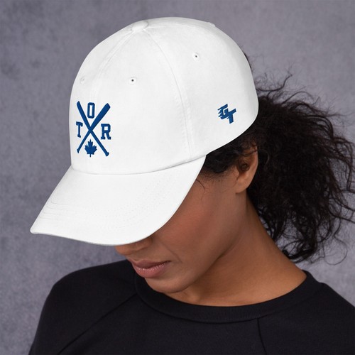Toronto Baseball Bats Retro Blue Jay Baseball Hat Dad Cap - Picture 3 of 10