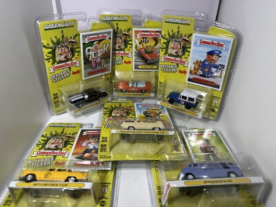Greenlight 1:64 6 X Garbage Pail Kids Series 6 VW, Dodge Etc.