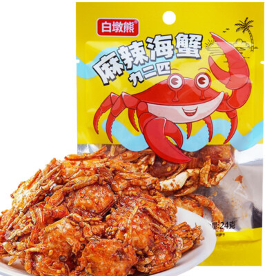 Würzige Krabbe 24g/Bag Instant Seafood Würzige kleine Krabbe Snack