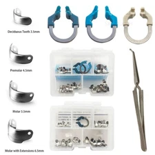 Dental Matrix Bands Ring Sectional Matrice Clamp Fit Palodent V3 Garrison