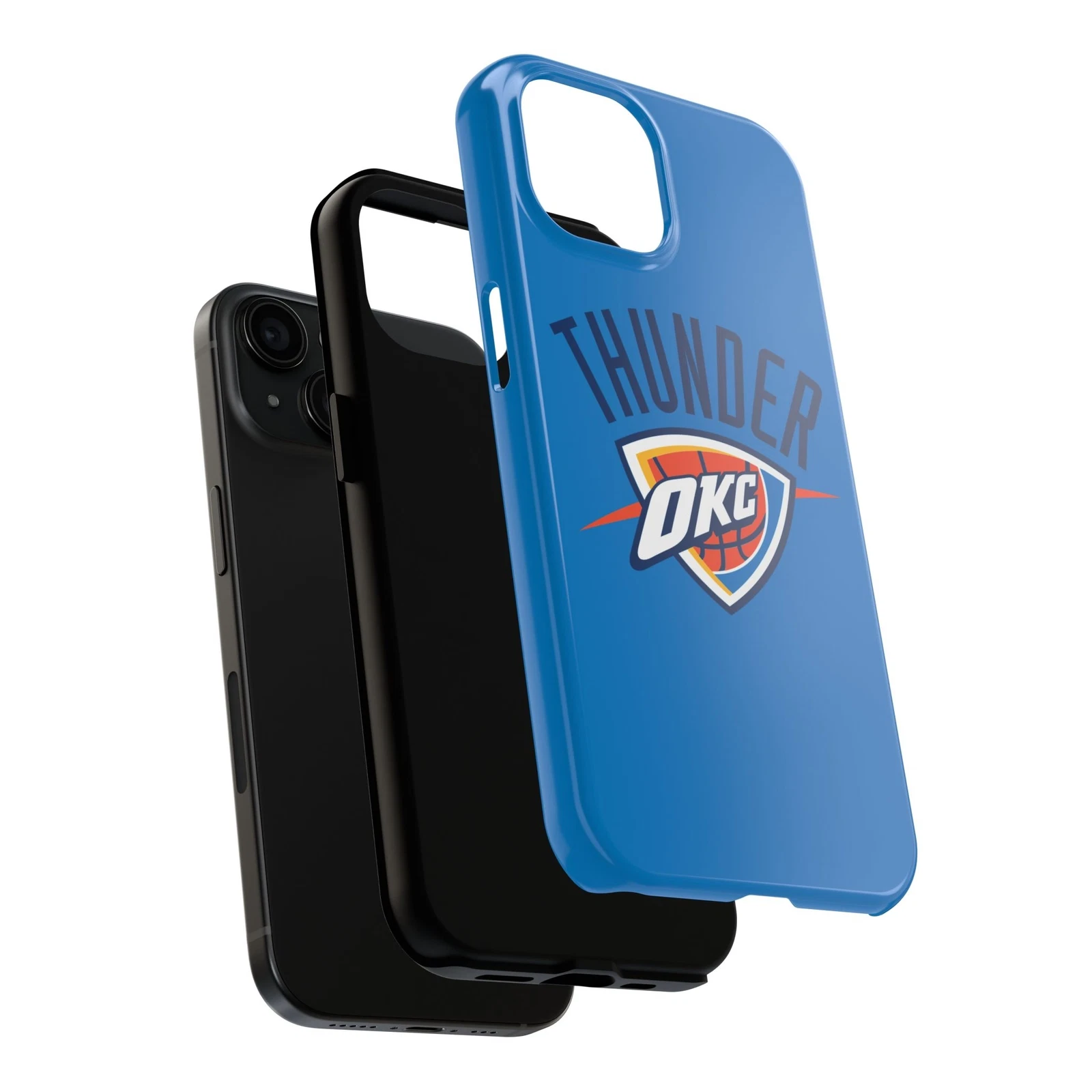 OKC Thunder Tough Phone Case, NBA Finals Playoffs, iPhone Samsung - Basketball