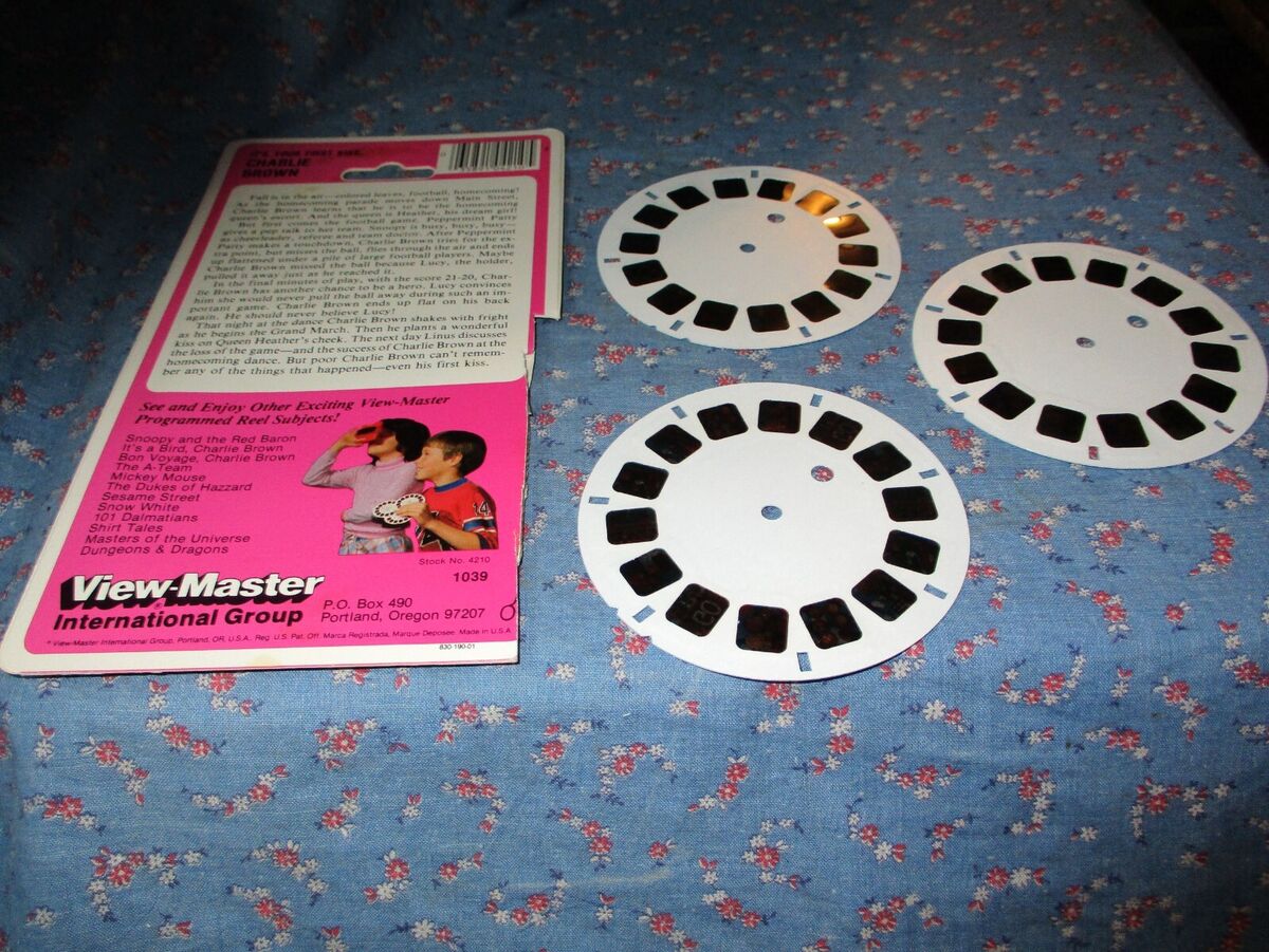 View-Master 3 Reel Set 1039 It's Your First Kiss Charlie View-Master 3 Reel Set 1039 It's Your First Kiss Charlie