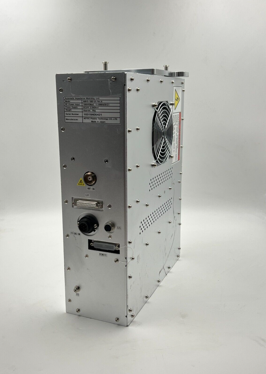 ADTEC  AMV-2000RA マッチングBOX 真空バリコン２個付き ADTEC AMV-2000RA マッチングBOX 真空バリコン2個付き