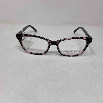 Ann Taylor Petite Fit ATP814 C03 50-16-130 Pink Black Marble Flex Hinge  /Y74