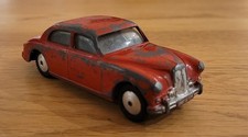 1956 - 1959 Vintage Corgi Toys No. 205 Riley Pathfinder Saloon Red Diecast Model