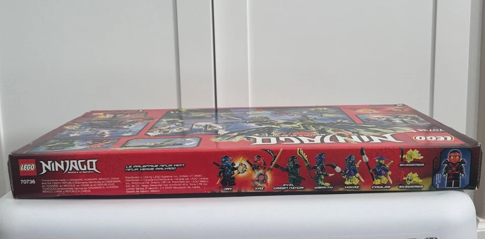 LEGO NINJAGO: El Ataque del Dragón Morro (70736) - Totalmente Nuevo - ¡NUEVO EN CAJA!! Foto 3 de 4