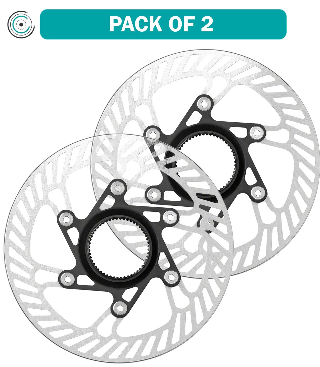 Комплект из 2-х дисковых тормозных дисков Campagnolo AFS для EKAR - Центральный замок 140 мм 16990₽