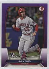 2023 Bowman Purple 212/250 Livan Soto Liván Soto #46 03j5