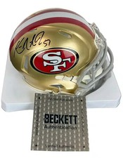 Ken Norton Jr signed Mini Helmet San Francisco 49ers Football
