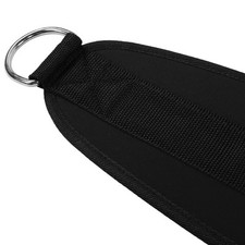 (Schwarz) Gewicht Gürtel Gym Pull Ups Tape Kommerzielle Fitness Bodybuildin CU