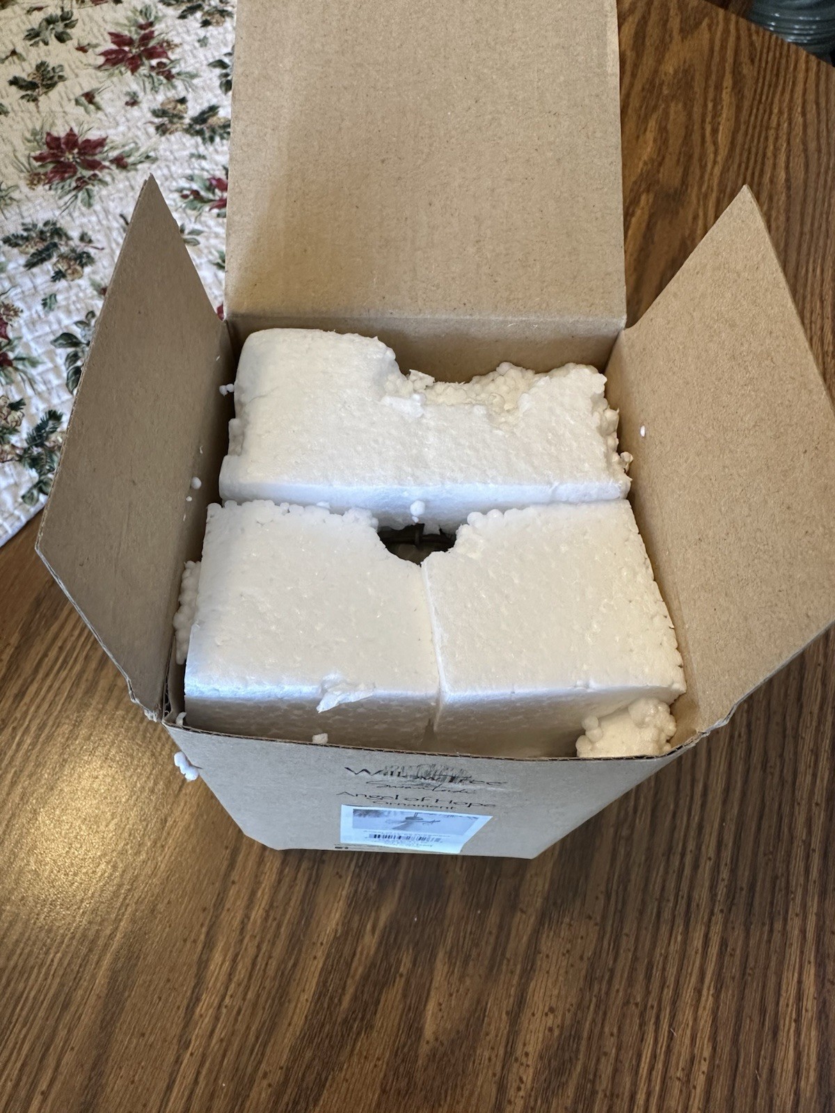 Willow Tree Susan Lordi Demdaco Angel Of Hope Ornament W/Candle In Box