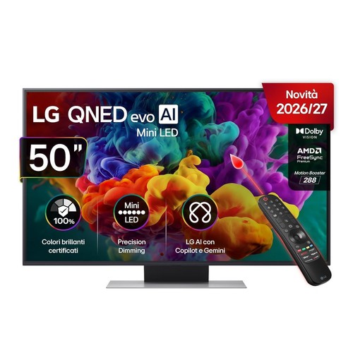 LG TV Televisioni ALFA8 Smart 50QNED86B6B 50 Pollici LED 4K Miniled EVO AI 86B U prezzo ebay