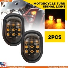 Fit Grom MSX125 Honda Turn LED Light Signals Shift Lights Indicator amber
