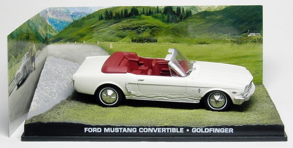 JAMES BOND - 1/43 DieCast FORD MUSTANG CONVERTIBLE - Goldfinger - EagleMoss - Image 2 of 4