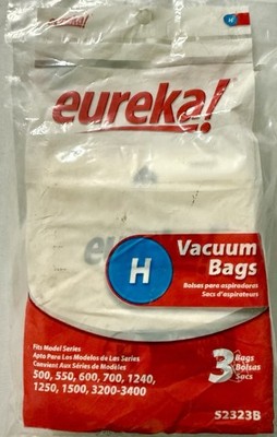 Eureka Style Type H Vacuum Cleaner Bags ~ GENIUNE Eureka ~ 52323B ~