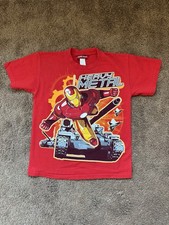 2008 youth size 10/12 iron man graphic tee