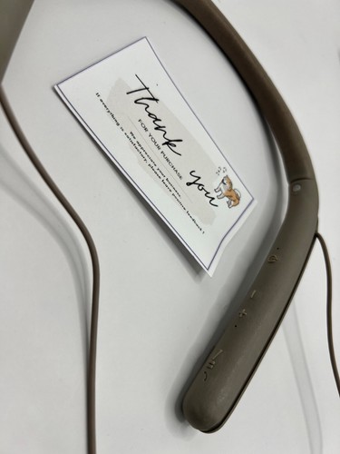 Sony WI-1000X Premium Neckband Noise Cancelling Bluetooth Headphones Gold - Picture 5 of 13