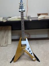 Hand built Korina Flying V Historic Nitro