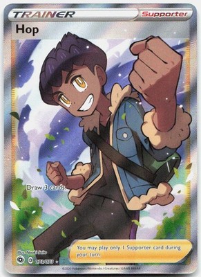 Hop (Full Art) Holo Ultra Rare Champion's Path 73/73 NM