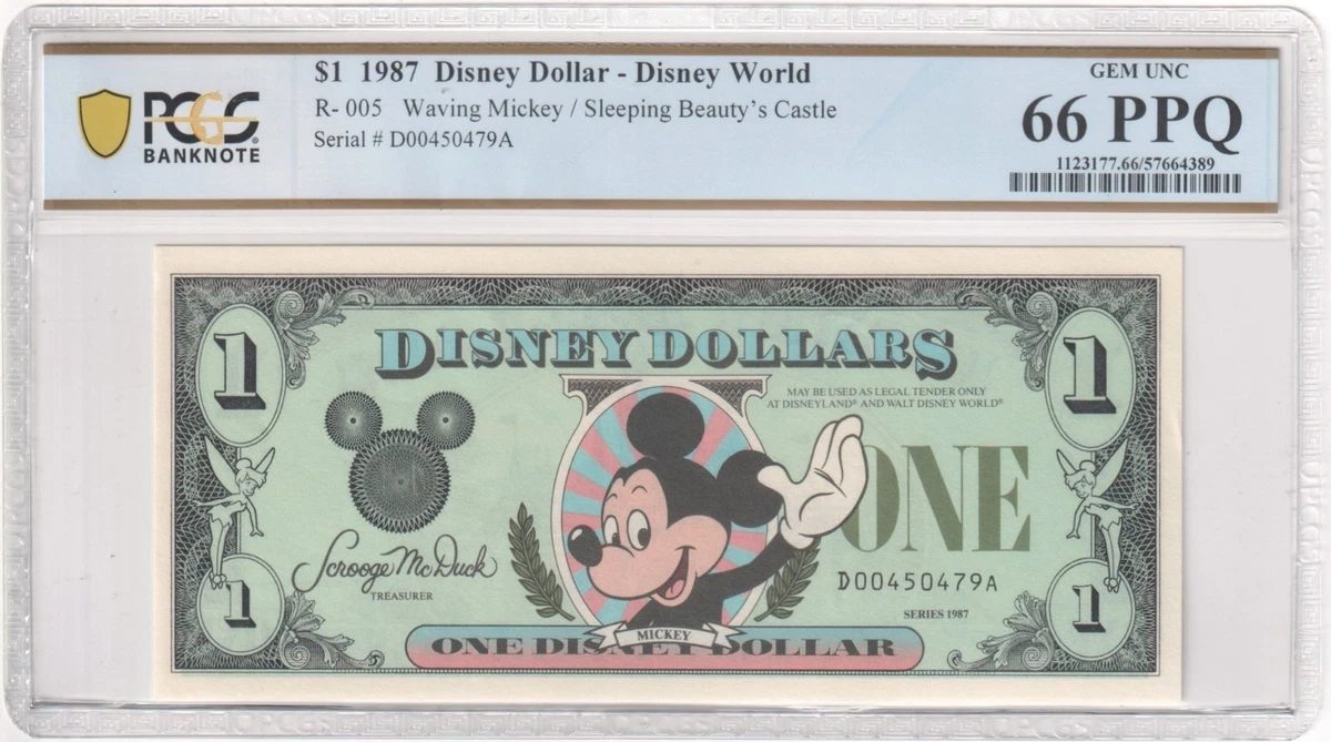 Disney Dollars 1987 for sale | eBay