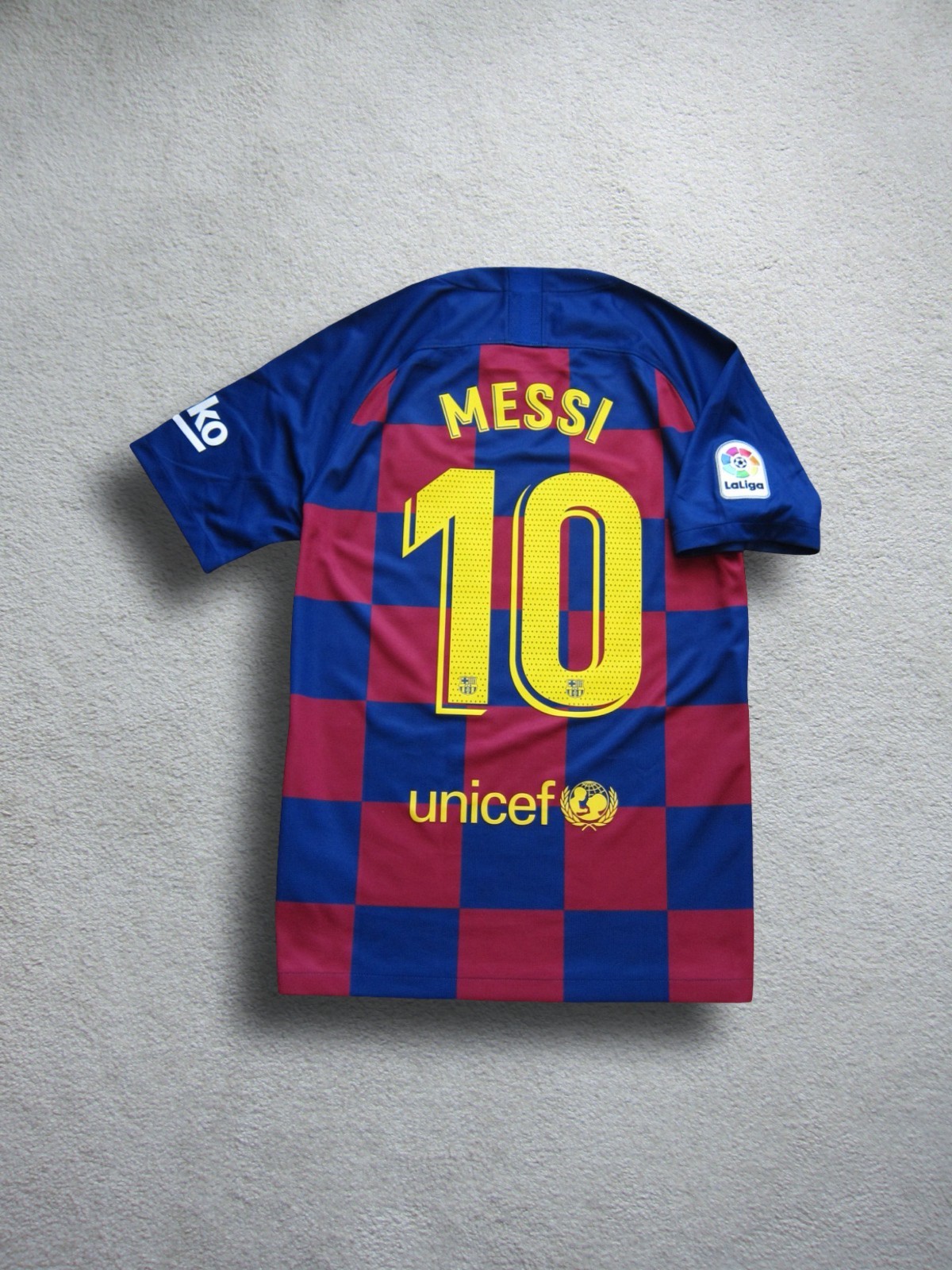 19/20 Barcelona MESSI Soccer Jersey Football Shirt Argentina [M] **AUTHENTIC**
