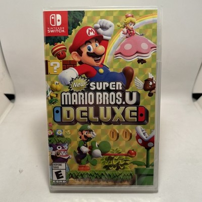 New Super Mario Bros. U Deluxe (Nintendo Switch, 2019) New Sealed! Fast Shipping