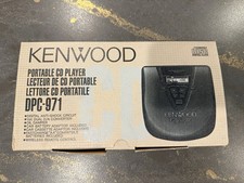 Kenwood Portable CD Player DPC-971   Complete Set with Original Accessories
