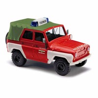 Busch 52119 Uaz 469 Feuerwehr Ebersbrunn Ho 1:87 Neu