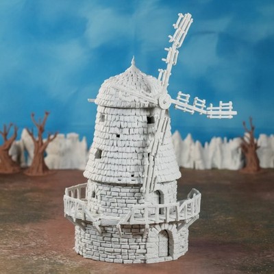 Haunted Windmill Verfluchte Windmühle modular Tabletop Gelände Ruine