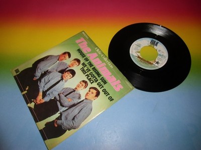 Animals - House Of The Rising Sun - FOTOCOVER - TOP BEAT*ROCK 7'' $