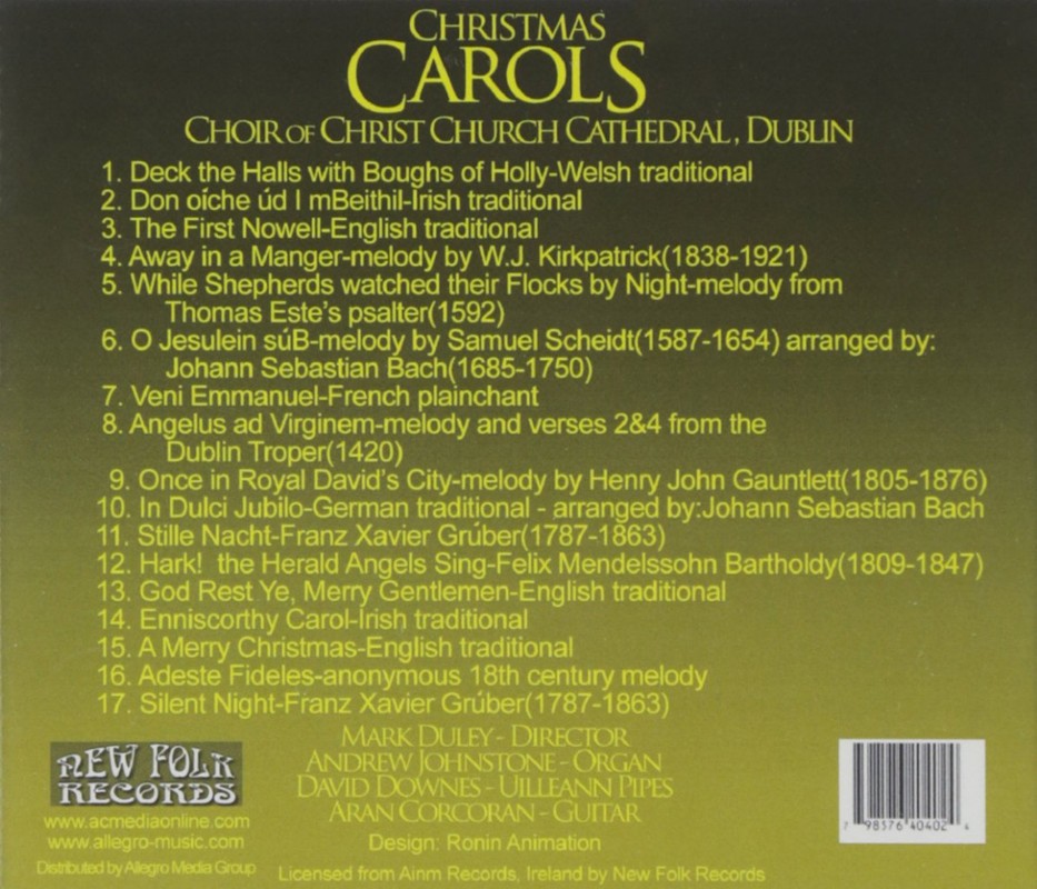【中古】 Christmas Carols at St．．． Christmas Carols - Worchester Cathedral Choir - Donald Hunt